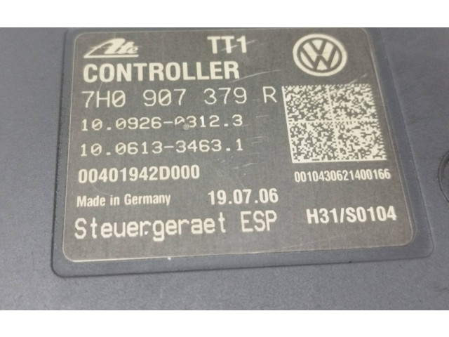 Блок АБС 7H0907379R, 7H0614517B   Volkswagen  Transporter - Caravelle T5  2003 - 2015 года
