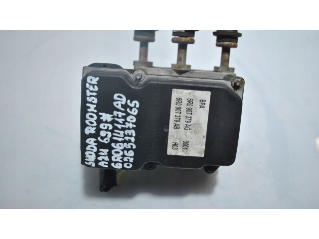 Блок АБС 6R0614117AD, 0265137065   Skoda  Roomster (5J)  2006 - 2015 года