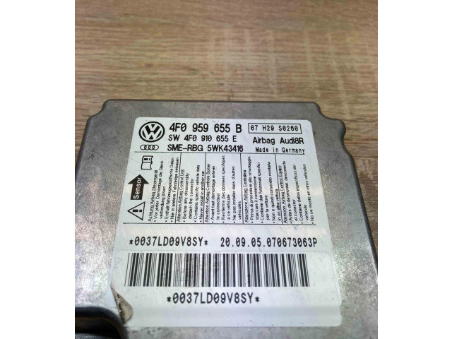 Блок подушек безопасности 4F0959655B, 4F0910655E   Audi A6 S6 C6 4F