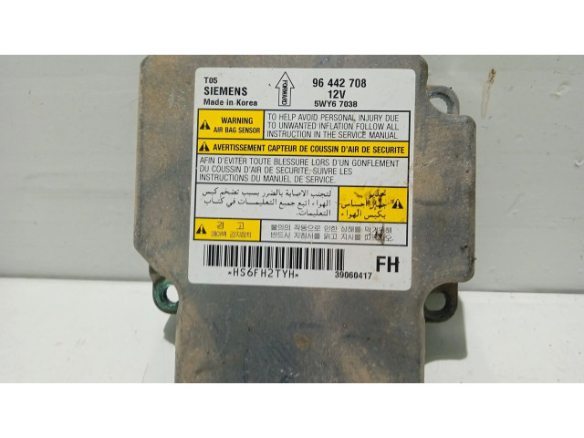 Блок подушек безопасности 96442708   Chevrolet Aveo