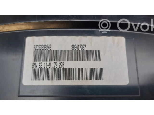Přístrojová deska  BMW X5 E70 2008 62119170270, 986417367  