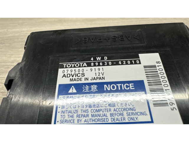 Блок управления 8963042010, 0795009191   Toyota RAV 4 (XA30)