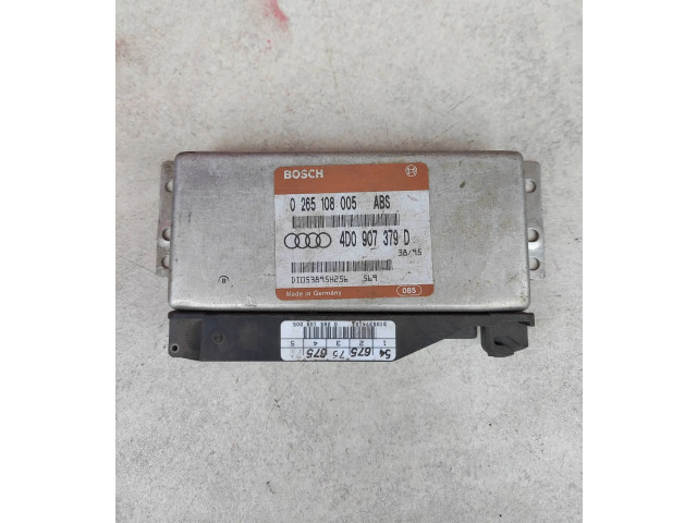 Блок управления АБС 4D0907379D, 0265108005   Audi A4 S4 B5 8D