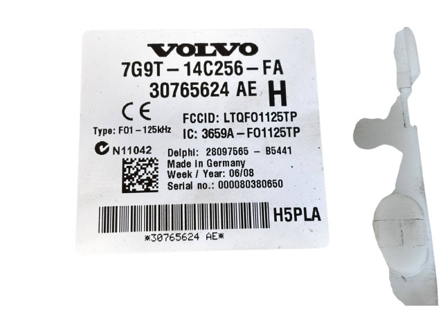   Pojistková skříňka 7G9T14C256FA, 30765624AE   Volvo XC70 2008