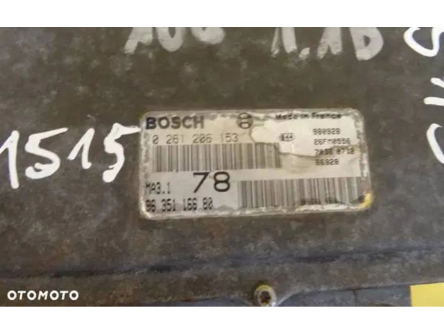 Řídící jednotka 0261206153   Peugeot 106 2003