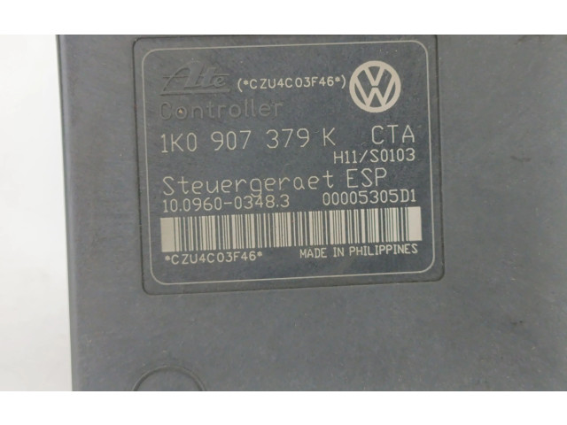 Jednotka ABS 1K0907379K   Audi A3 S3 A3 Sportback 8P 2004