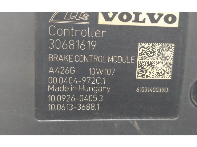 Jednotka ABS 30681619, 6g9n2b389bb   Volvo V70 2010