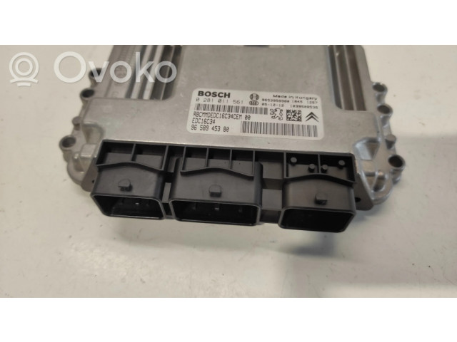 Блок управления двигателя 0281011561, 9658945380   Citroen C5