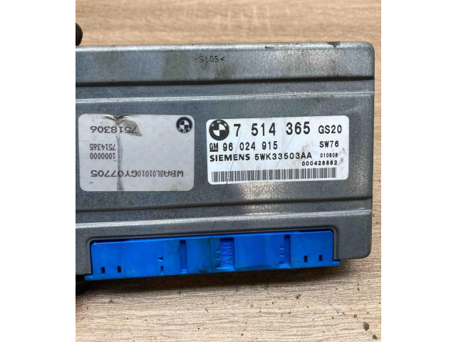 Блок управления коробкой передач 7514365, 96024915   BMW 3 E46