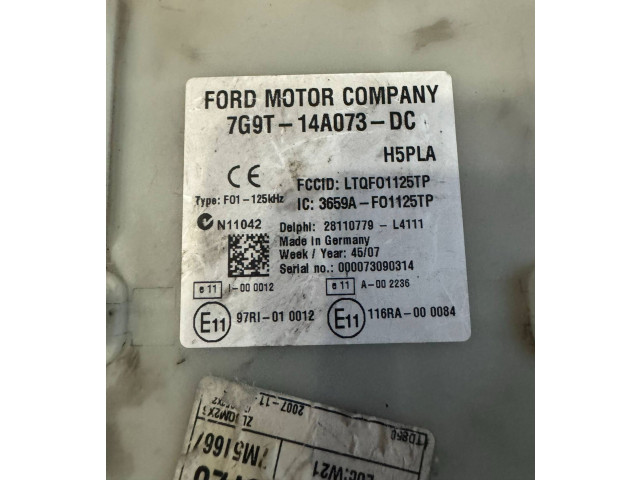   Pojistková skříňka 7G9T14A073DC, 3659AF01125TP   Ford Mondeo MK IV 2007