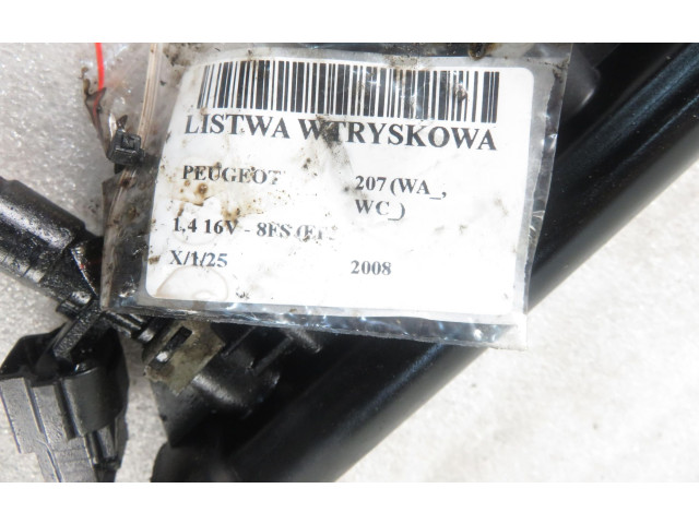 Топливная рампа V752817680, V757564580   Peugeot 207   для двигателя 8FS (EP3)