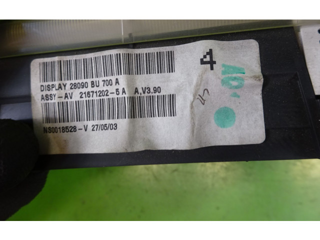 Дисплей    28090BU700A   Nissan Almera N16