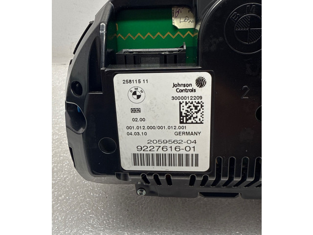 Панель приборов 9227616, 2059562   BMW 5 GT F07       