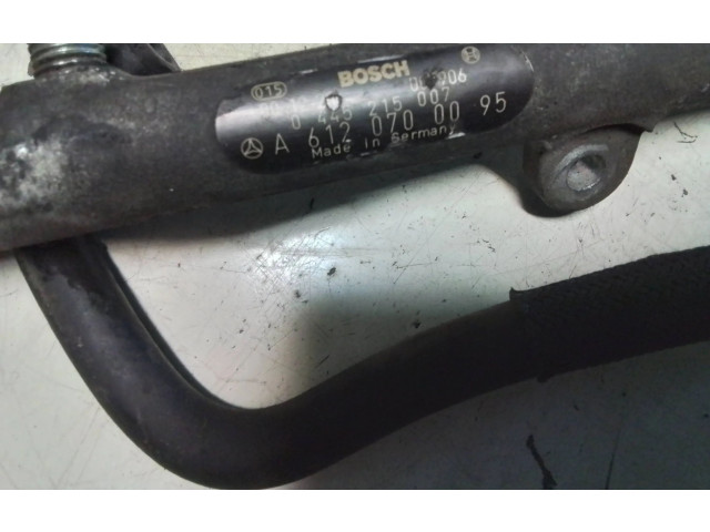 Vstřikovací lišta A6120700095, 0265215007   Mercedes-Benz ML W163     