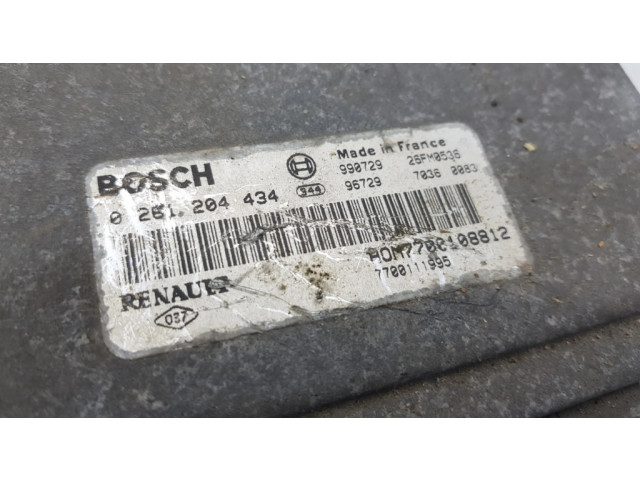 Řídící jednotka 7700108812, 0261204434   Renault Espace III 2000