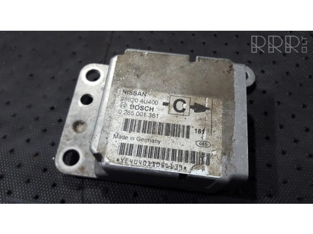 Блок подушек безопасности 0285001361, 988204u400   Nissan Almera Tino