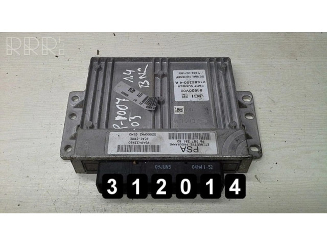 Řídící jednotka 9658738480   Peugeot 1007 2006