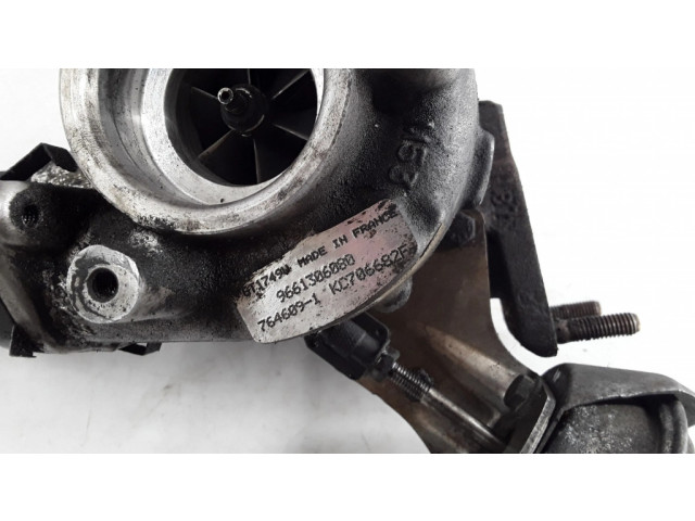  Турбина Peugeot 407 2.0 9661306080, 764609   для двигателя RHR      