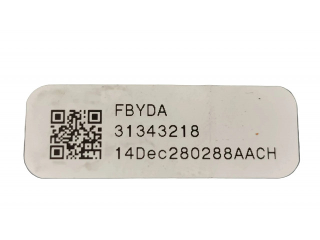 Подрулевой шлейф SRS 31343218, EBY0A   Volvo S60