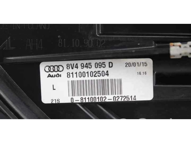 Задний фонарь  8V4945095D    Audi A3 S3 A3 Sportback 8P   2005-2013 года