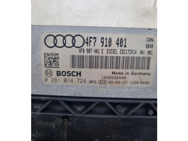 Řídící jednotka 4F7910401, 4F0907401E   Audi A6 S6 C6 4F 2009