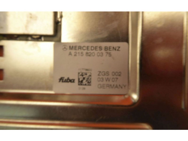 Блок управления A2158201975, A2158201975   Mercedes-Benz CLK A209 C209