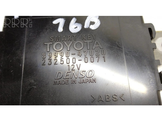 Блок управления 8999047020, 2325000071   Toyota Prius (XW20)