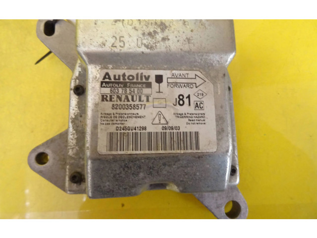 Блок подушек безопасности 8200358577, 603785400   Renault Espace -  Grand espace IV