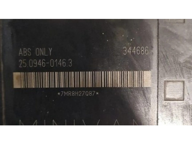 Jednotka ABS 25094601463, ZMR8H27087   Chrysler Voyager 1999