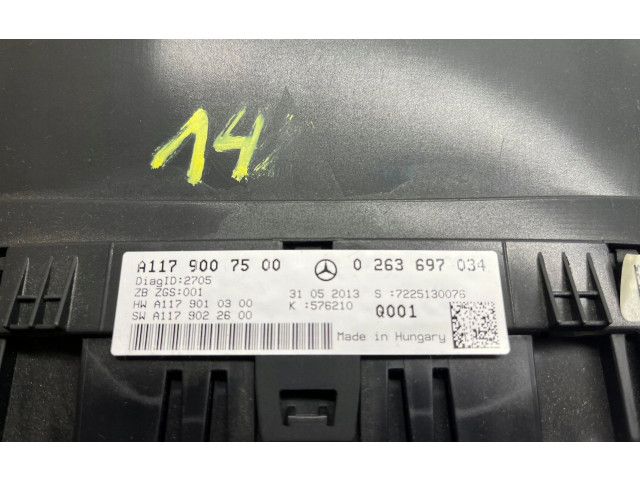 Přístrojová deska  Mercedes-Benz CLA C117 X117 W117 2019 A1179007500, A1179007500  