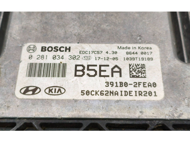 Řídící jednotka 391B02FEA0, EDC17C57   KIA Stinger 2018