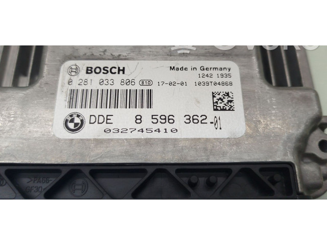 Řídící jednotka 8596362, 0281033806   BMW 2 F22 F23 2017