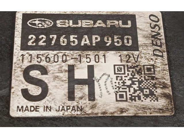 Řídící jednotka 22765AP950, 1156001501   Subaru XV 2022
