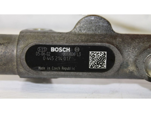 Vstřikovací lišta 0445214017, 0445214017   Peugeot 807    DW12BTED4(4HW) 