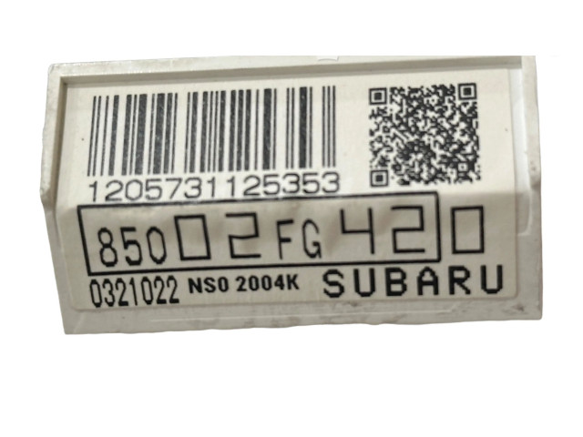 Přístrojová deska  Subaru Impreza III 2010 85002FG42, 1205731125353  