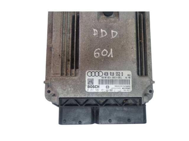 Řídící jednotka 4E0910552D, 4E0907552A   Audi A8 S8 D3 4E 2008