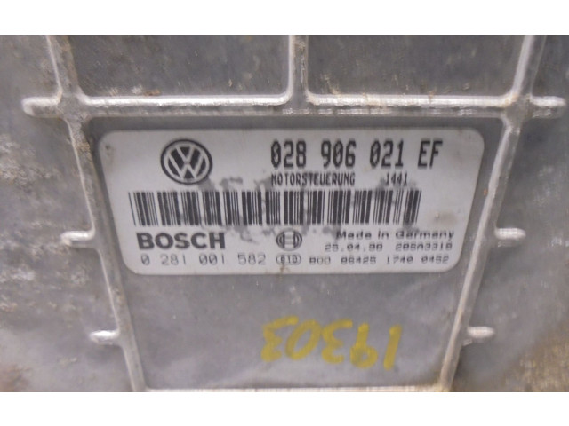 Řídící jednotka 028906021EF, 0281001582   Seat Toledo I (1L) 1998