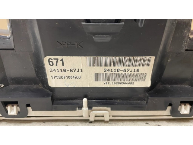Přístrojová deska  Suzuki Grand Vitara I 2005 3411067J10, VP5SUF10849JJ  