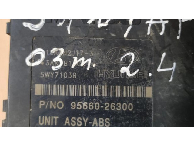 Jednotka ABS 9566026300, 5WY7103B   Hyundai Santa Fe 2003