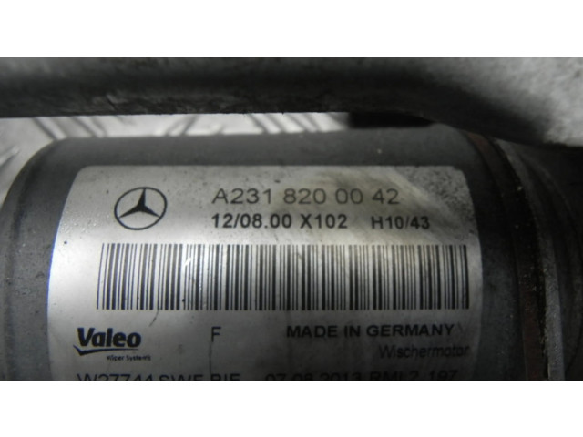 Моторчик заднего дворника A2318200042, T7533    Mercedes-Benz SL R231