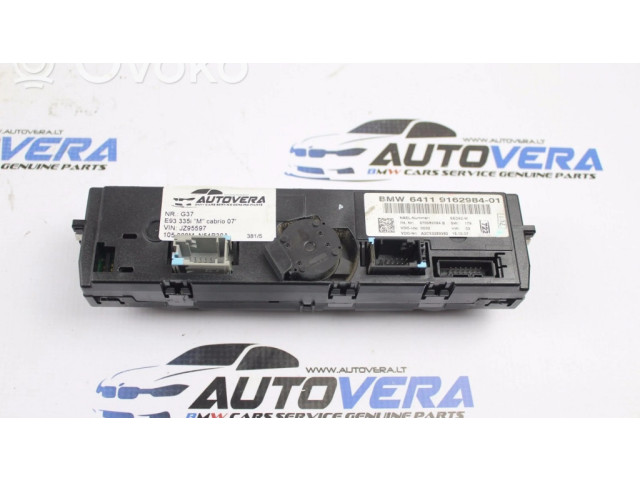 Блок управления климат-контролем 9162984   BMW 3 E92 E93