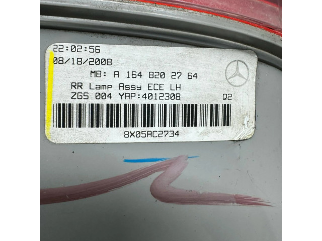 Задний фонарь  A1648202764, 8X05AC2734    Mercedes-Benz ML W164   2005-2011 года