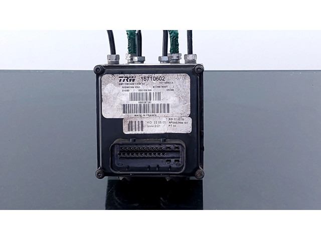 Jednotka ABS S118676001, 15710602   Peugeot 407 2006