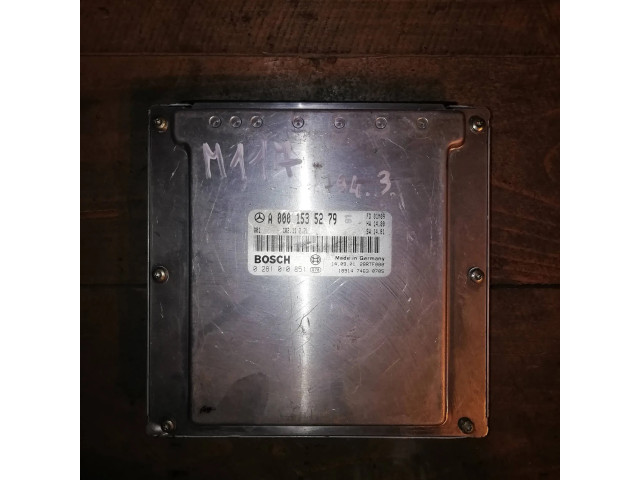 Řídící jednotka A0001535279, 28RTF000   Mercedes-Benz C W203 2003