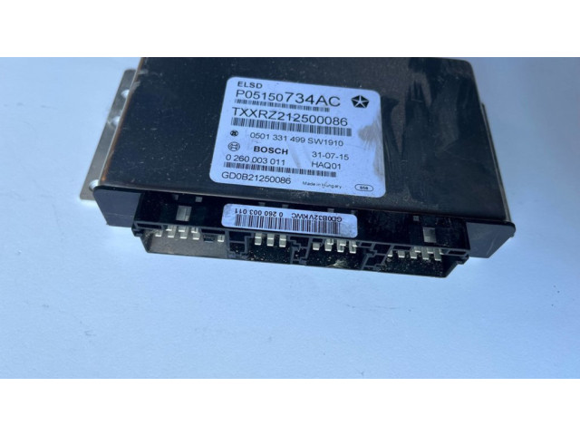 Блок управления коробкой передач P05150734AC, 0260003011   Jeep Grand Cherokee