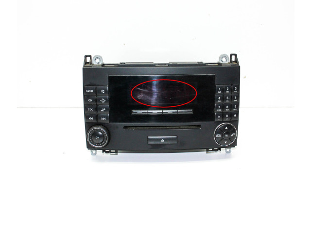 Радио/ проигрыватель CD/DVD / навигация    A1698700689   Mercedes-Benz Sprinter W906