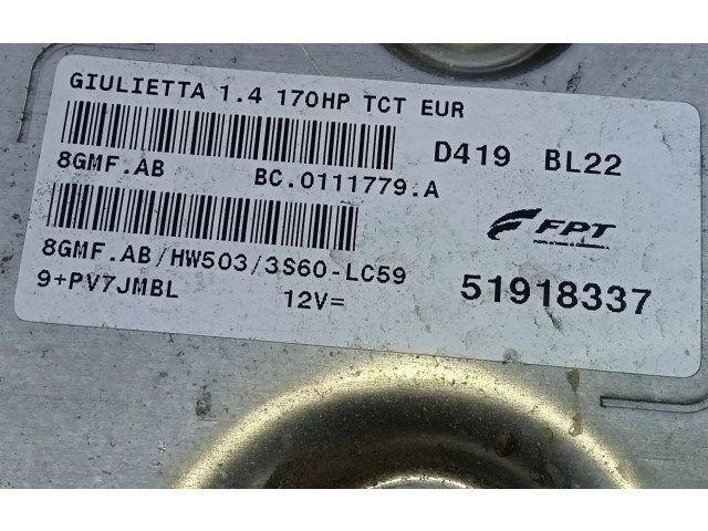 Řídící jednotka 51918337   Alfa Romeo Giulietta 2012