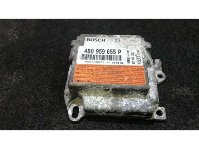 Блок подушек безопасности 4b0959655p, 0285001485   Audi A6 S6 C5 4B