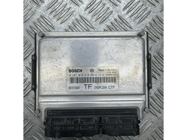 Řídící jednotka 37820PLZE00, 8973155087   Honda Civic 2003