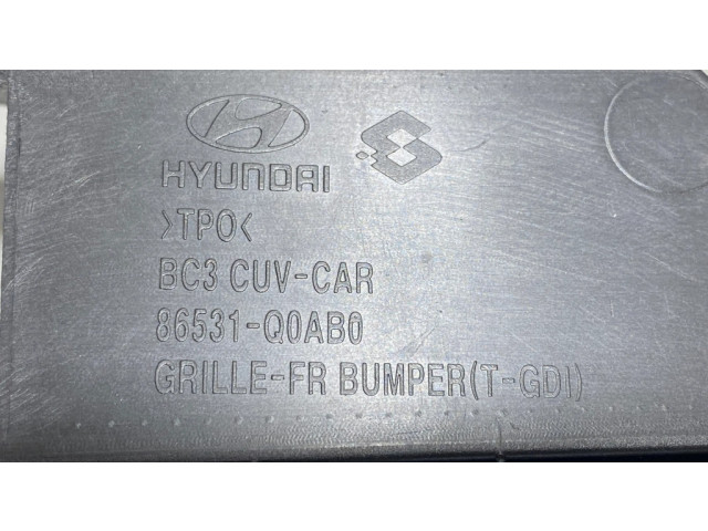 Нижняя решётка (из трех частей) Hyundai Bayon 2021- года HYUNDAI, 86531Q0AB0      